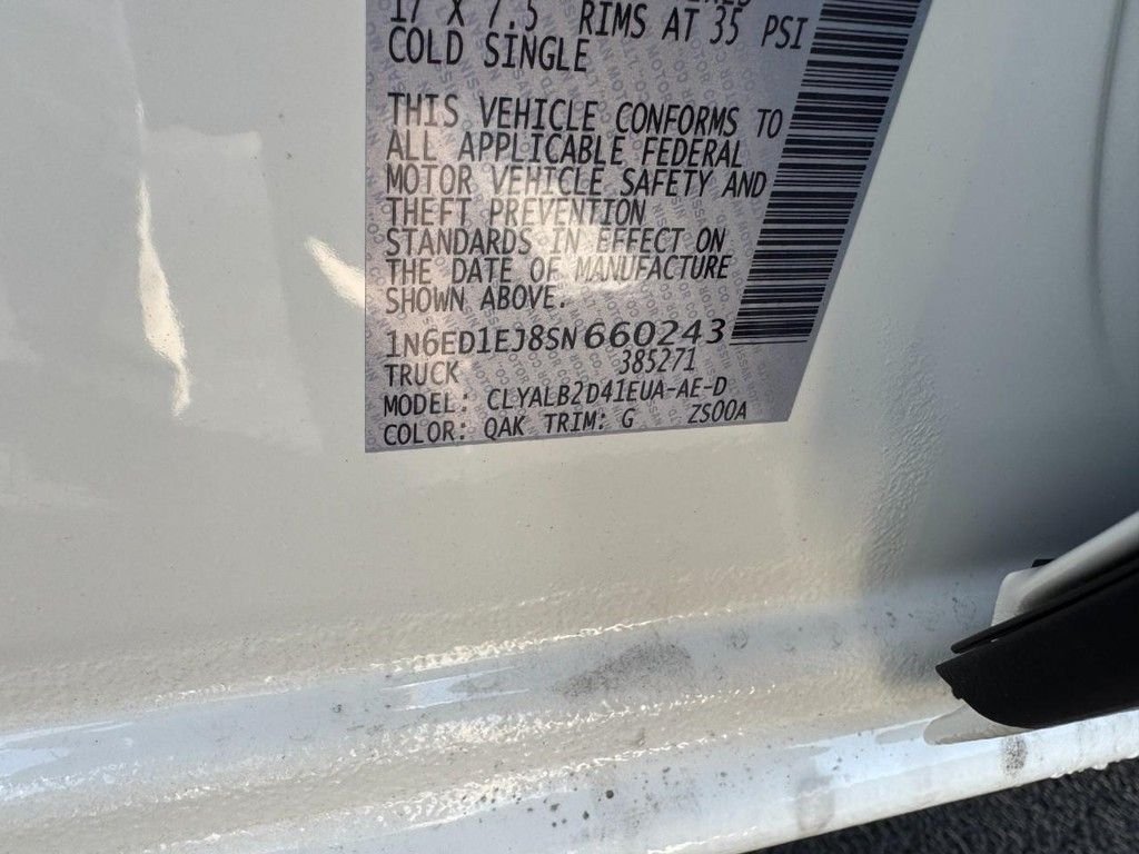 Used 2025 White Nissan SV image 20