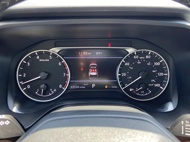 Certified Used 2025 Super Black Nissan SV image 14