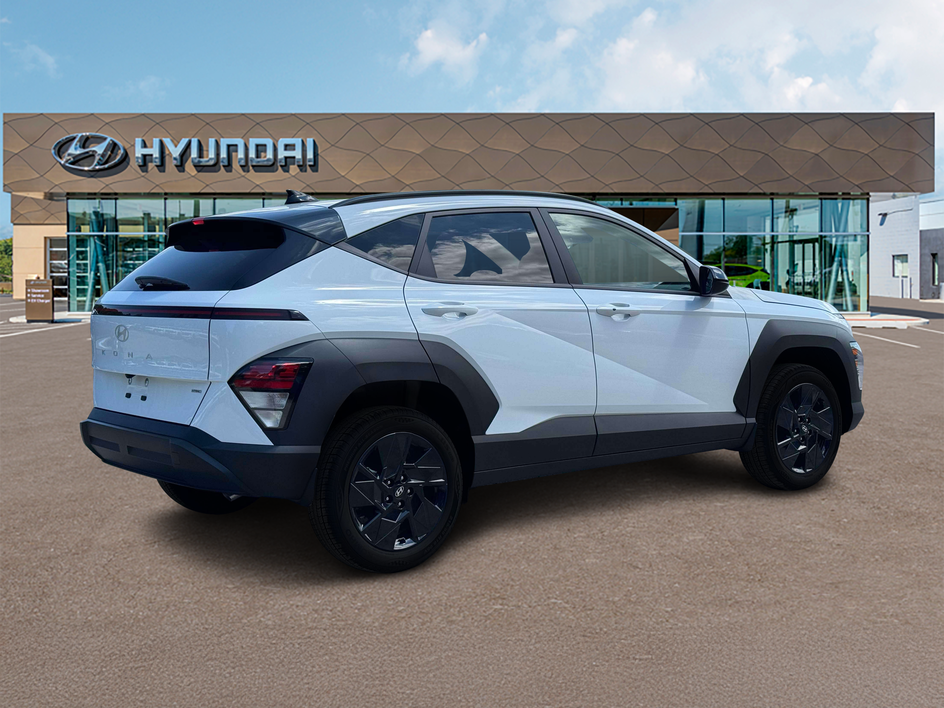 New 2027 White Hyundai SEL Sport AWD image 8
