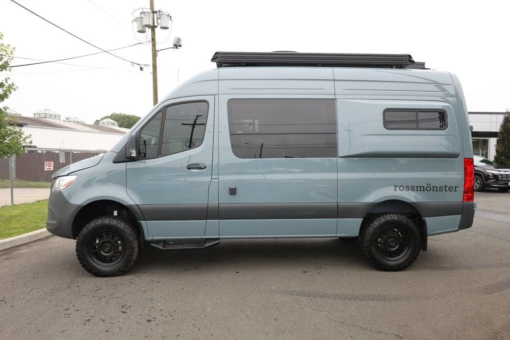 Used 2025 Blue Grey Mercedes-Benz 2500 Rossmonster Camper AWD w/ HIgh-Octane Diesel image 2