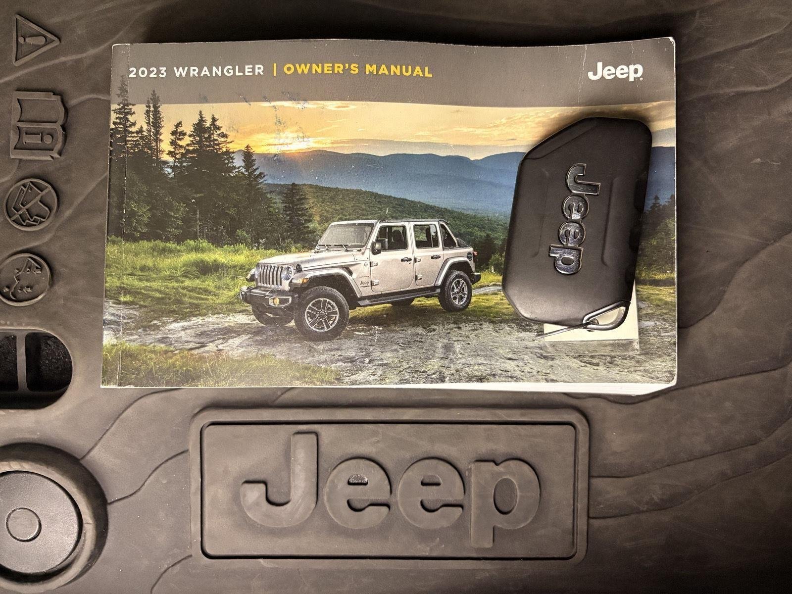 Used 2023 Granite Crystal Metallic Clearcoat Jeep Willys Sport image 42
