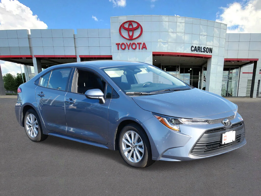 Certified 2025 Toyota Corolla LE with VIN 5YFB4MDE6SP264956 for sale in Minneapolis, Minnesota