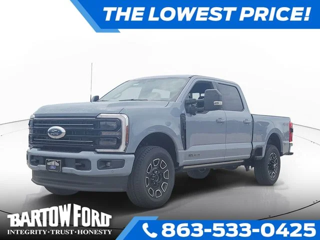 New 2026 Gray Metallic Ford Platinum image 1
