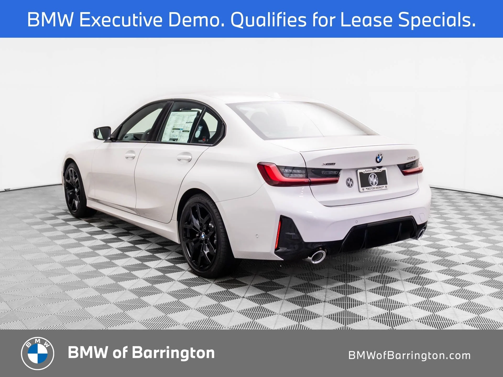 New 2026 White BMW 330i xDrive image 3