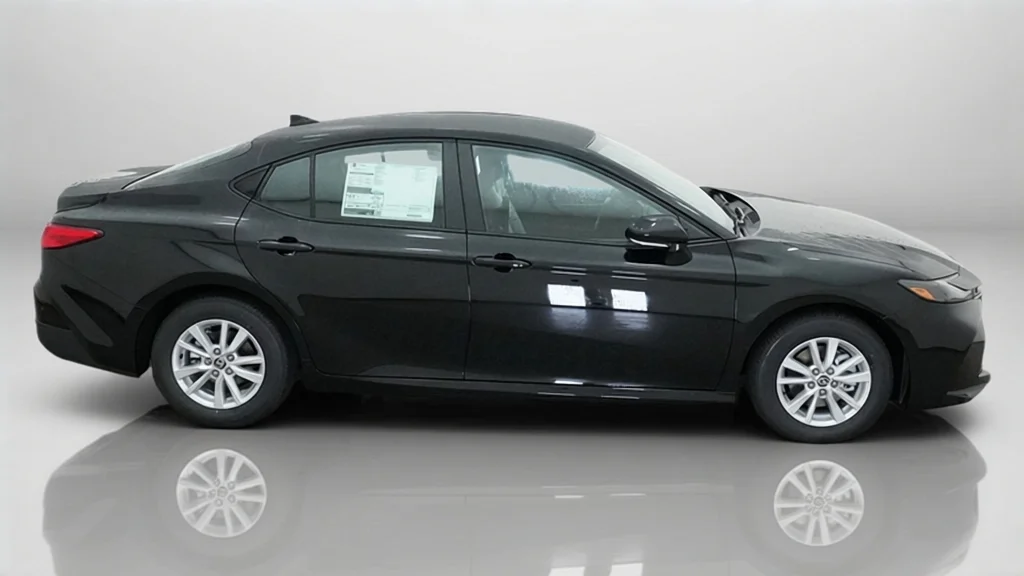 New 2026 Midnight Black Metallic Toyota LE image 7