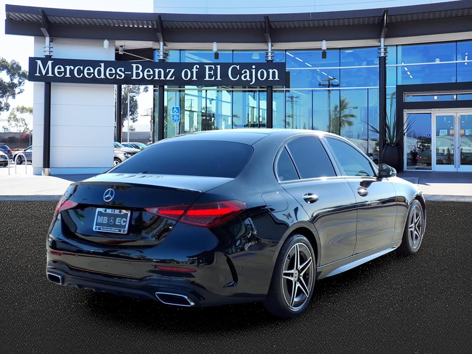 Used 2022 Black Mercedes-Benz C300W image 3