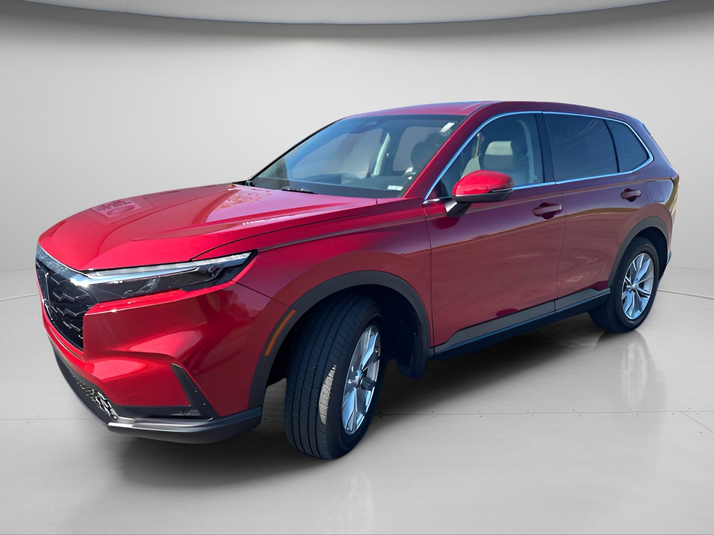 Certified Used 2025 Radiant Red Metallic Honda EX-L image 2