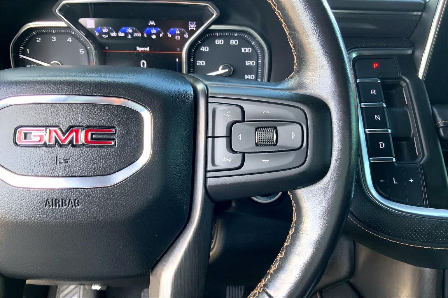 Used 2021 Dark Sky Metallic GMC AT4 image 47