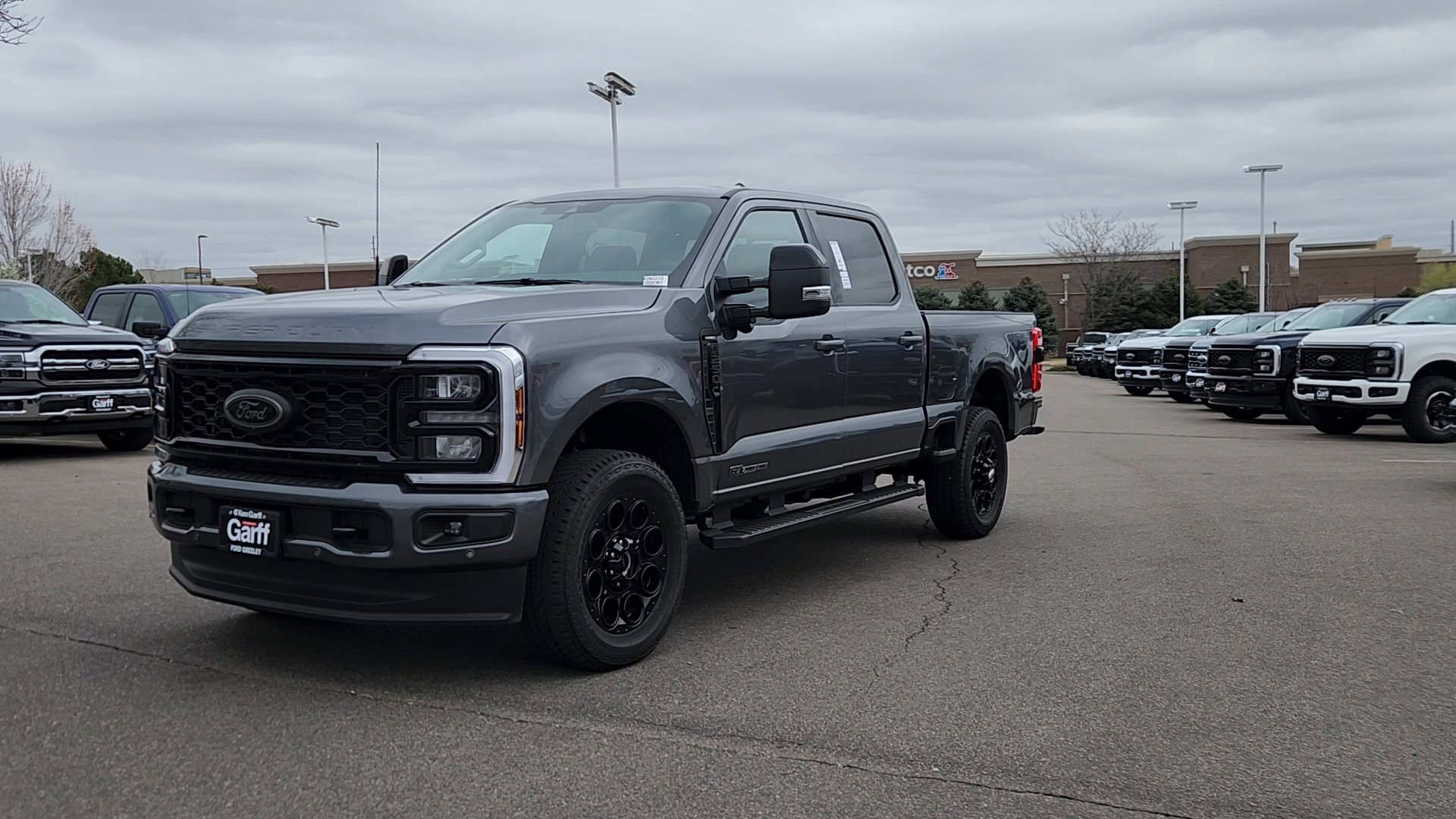 New 2026 Carbonized Gray Metallic Ford LARIAT image 2