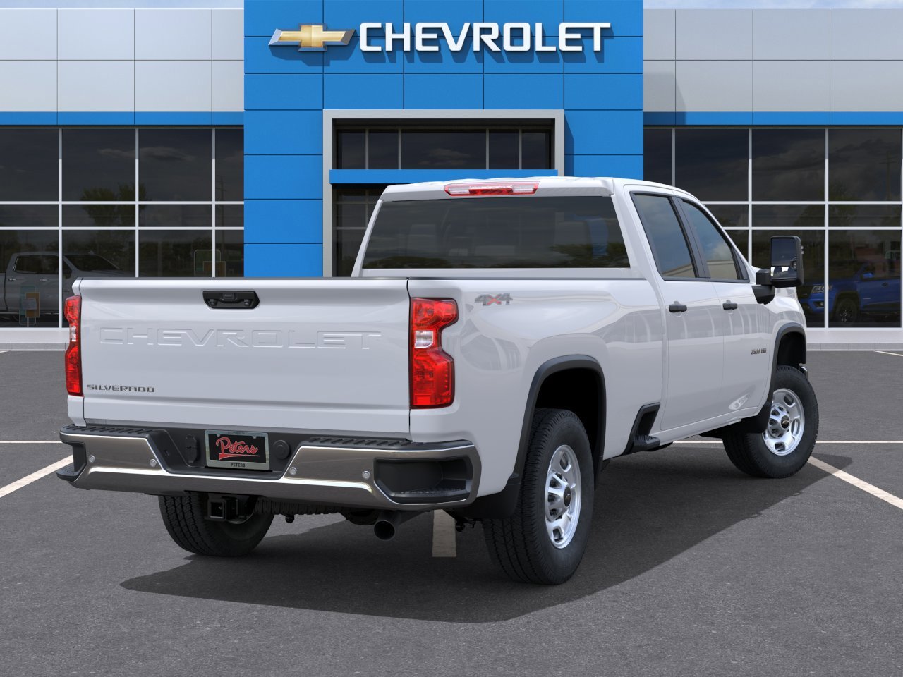 New 2026 Summit White Chevrolet Work Truck image 4