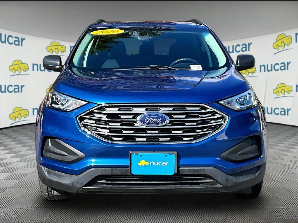 Used 2020 Blue Metallic Ford SE image 2
