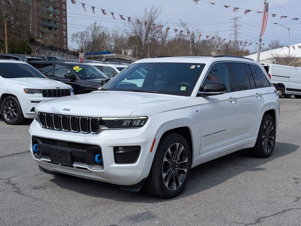 Used 2022 Jeep Grand Cherokee Overland 4xe with VIN 1C4RJYD69N8715532 for sale in Yonkers, NY