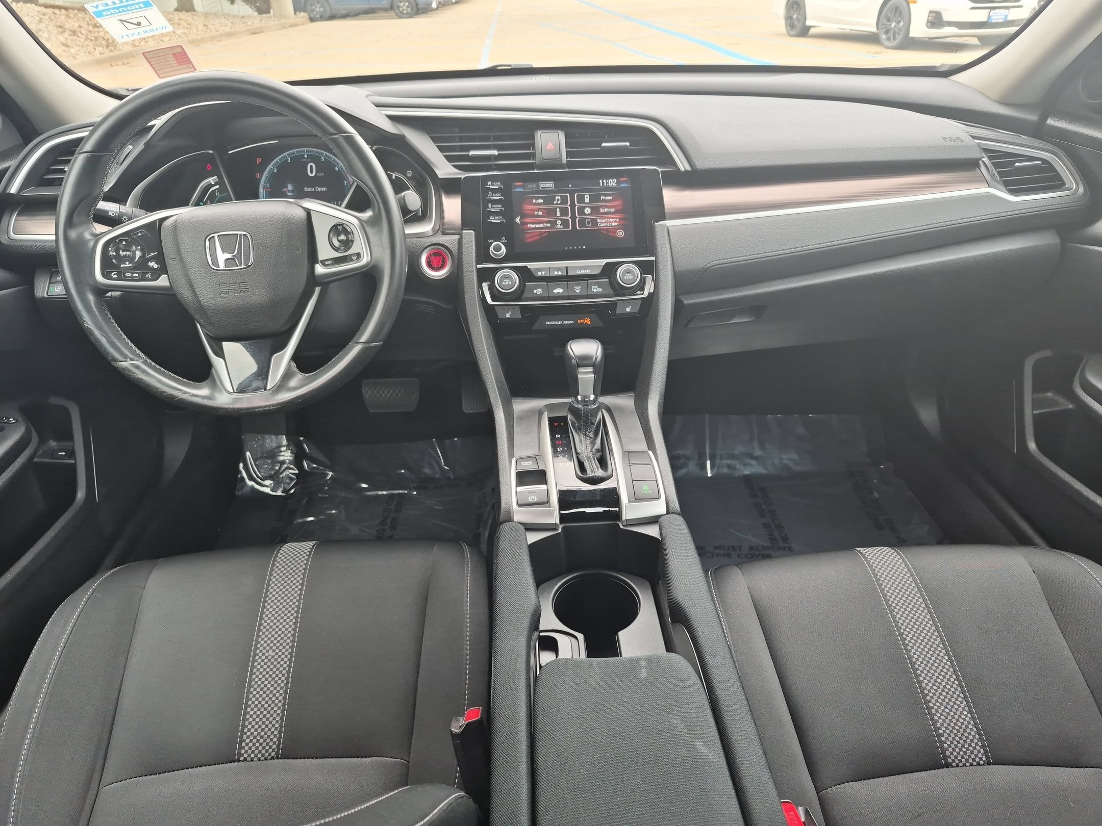 Certified Used 2021 Modern Steel Metallic Honda EX Sedan image 25