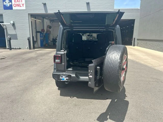Used 2020 Gray Jeep Unlimited Sport image 24