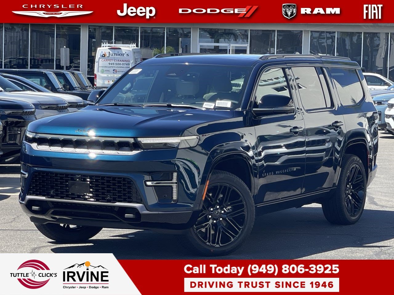 New 2026 Fathom Blue Pearlcoat Jeep Limited Reserve image 1