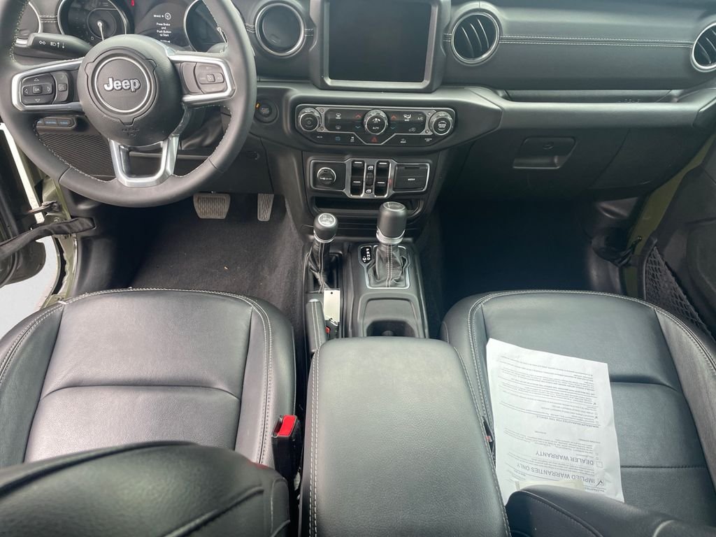 Used 2023 Green Clearcoat Jeep Sahara 4xe image 10