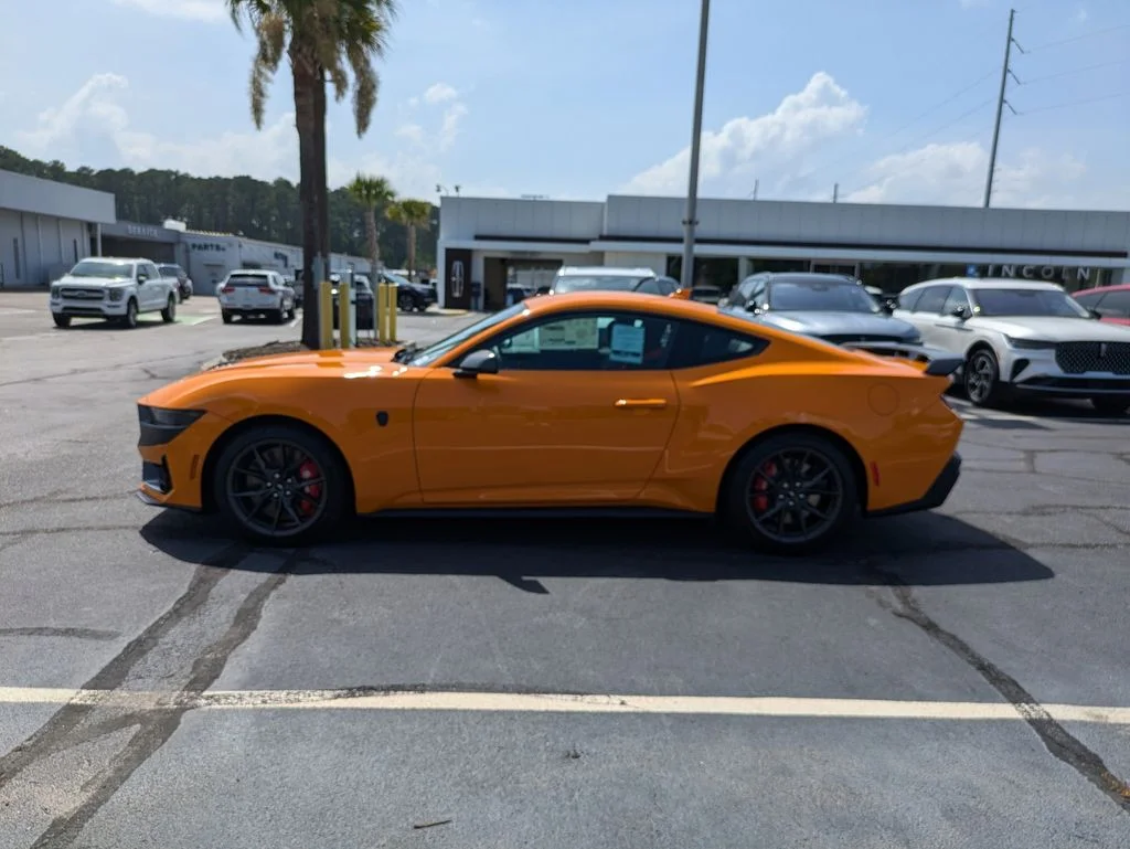 New 2026 Orange Fury Metallic Tri-coat Ford Dark Horse image 7