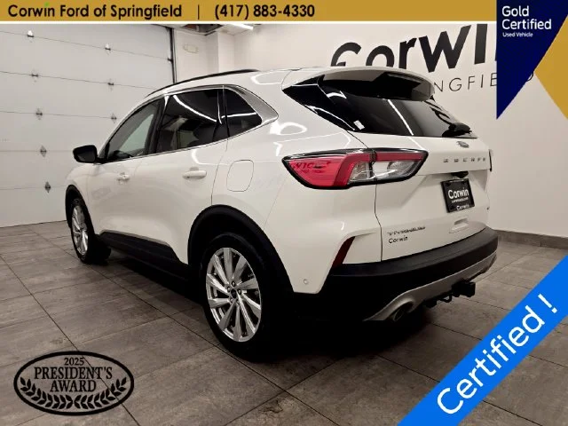 Certified Used 2022 Star White Ford Titanium image 4