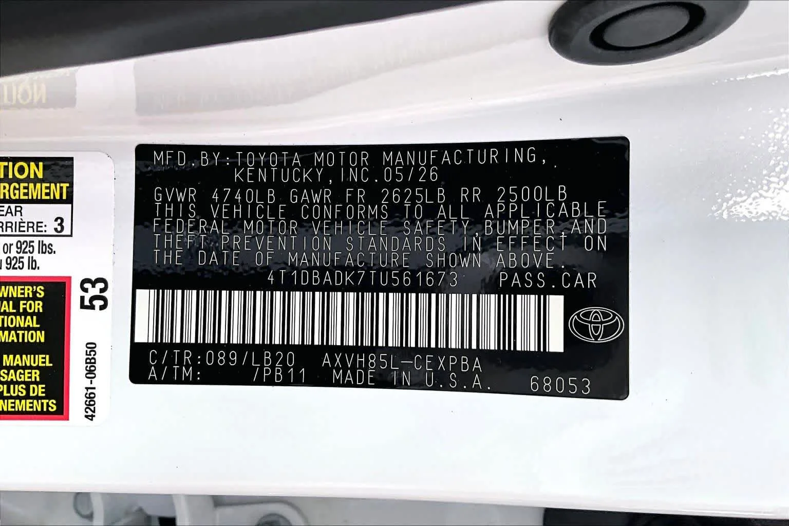 New 2026 Wind Chill Pearl <sup>1</sup> Toyota  XSE AWD image 18