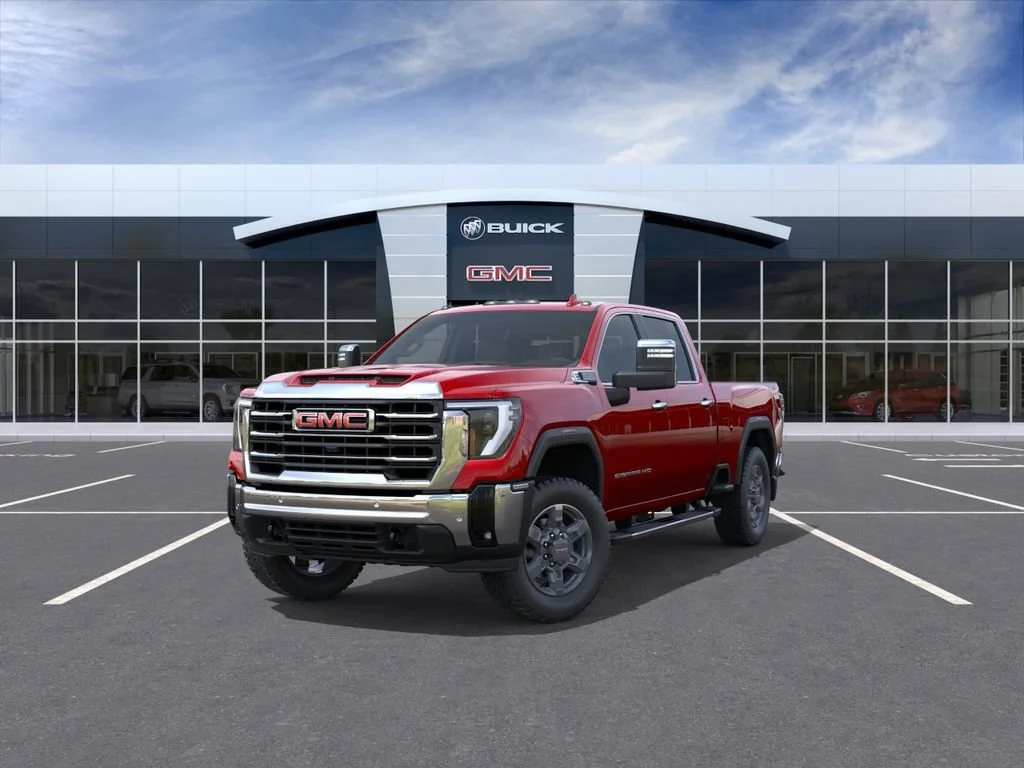 New 2026 Volcanic Red Tintcoat GMC SLT image 8