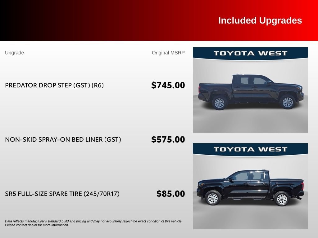 Used 2025 Black Toyota SR5 image 38