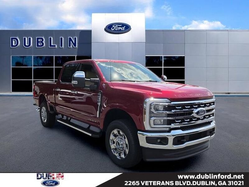 New 2026 Ruby Red Metallic Tinted Clearcoat Ford F-250® Lariat® image 1