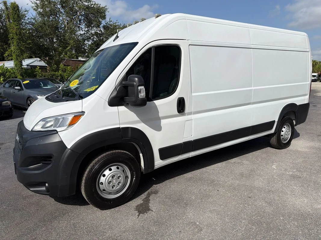 Used 2023 White Ram Cargo Van High Roof 159" WB image 1