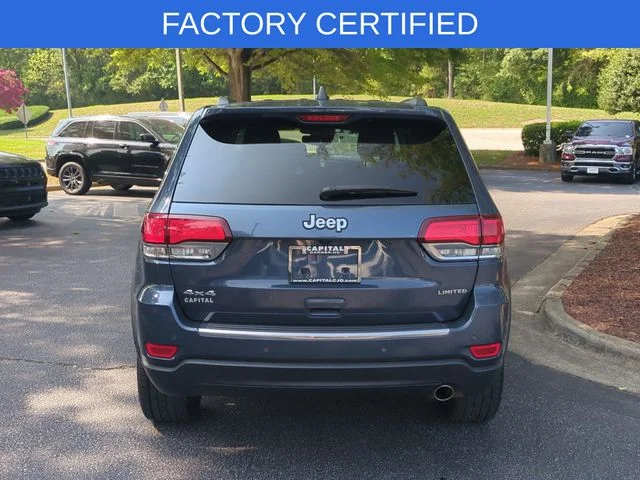 Used 2020 Blue Jeep Limited image 4
