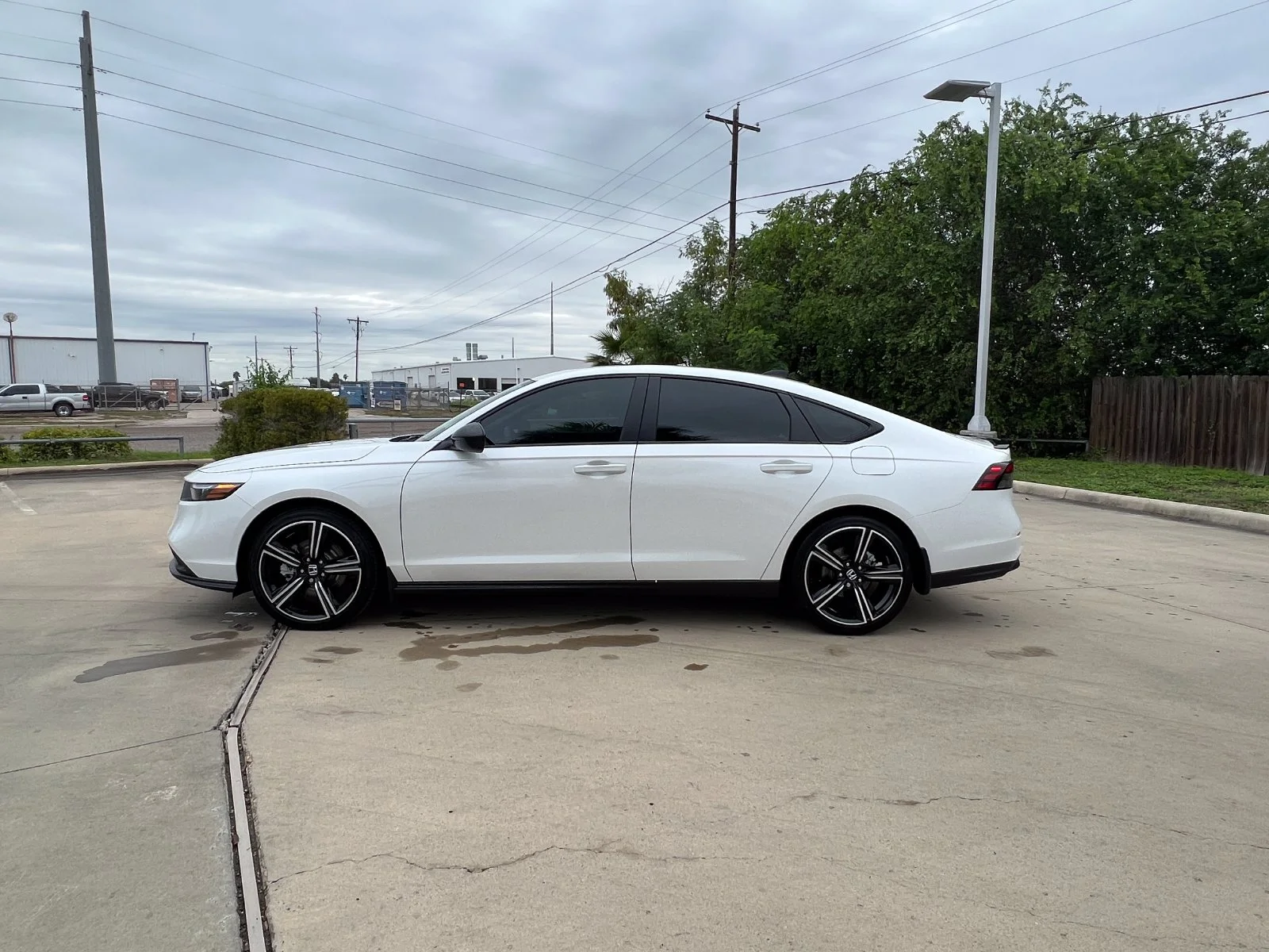 New 2026 Platinum White Pearl Honda Sport image 2