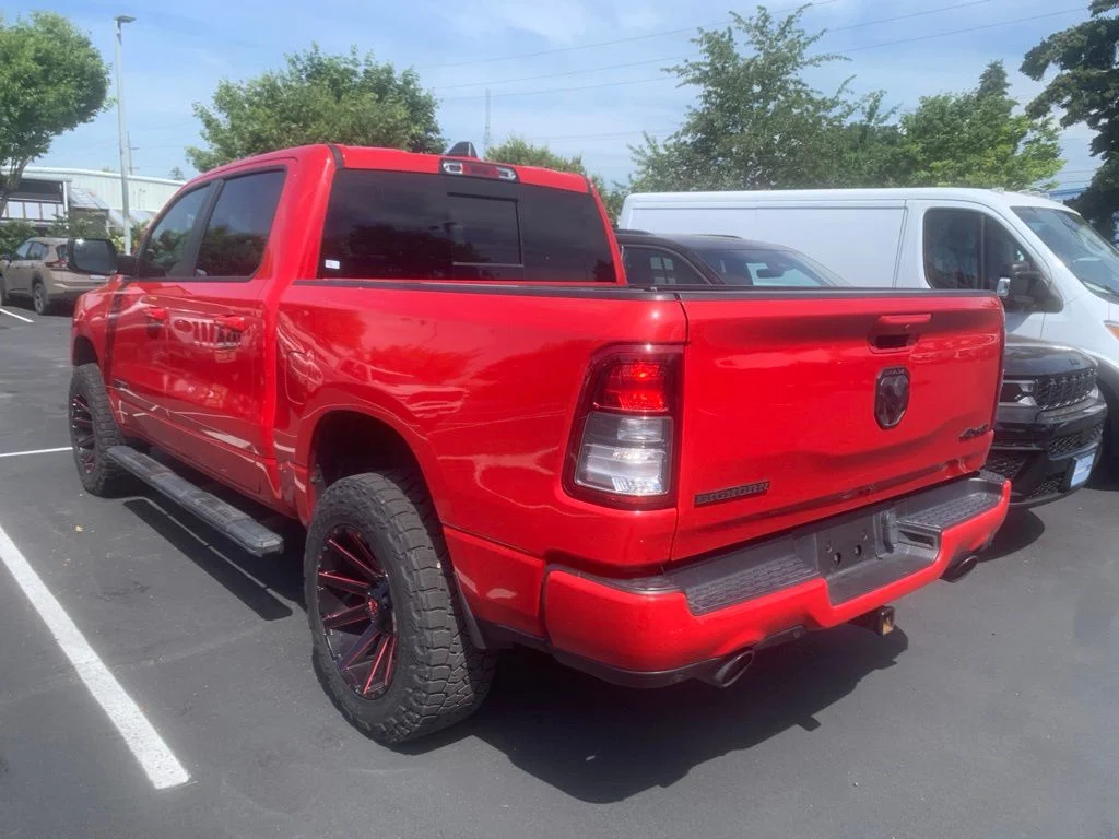 Used 2021 Flame Red Clearcoat Ram Big Horn/Lone Star image 2