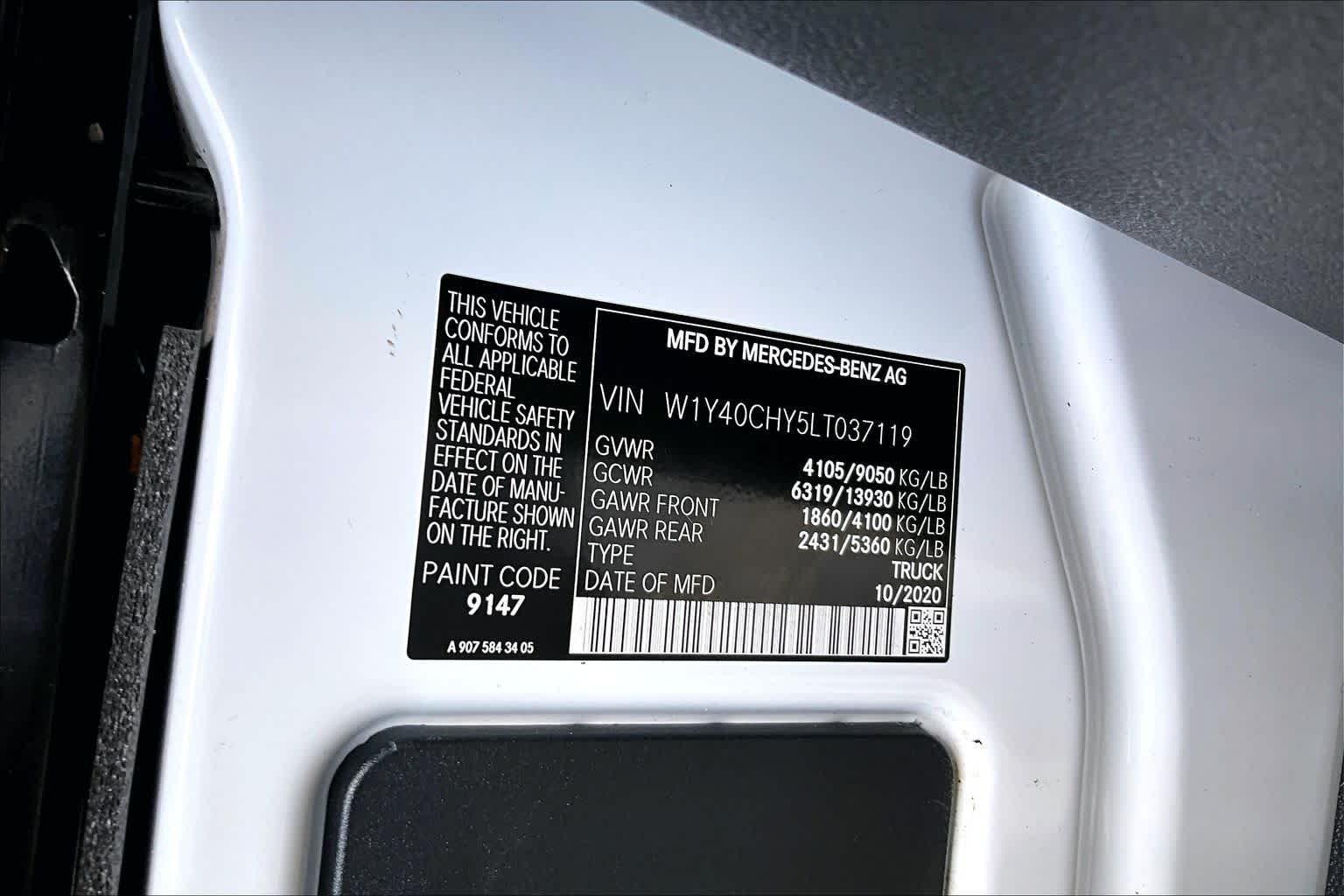 Used 2020 Arctic White Mercedes-Benz  image 35