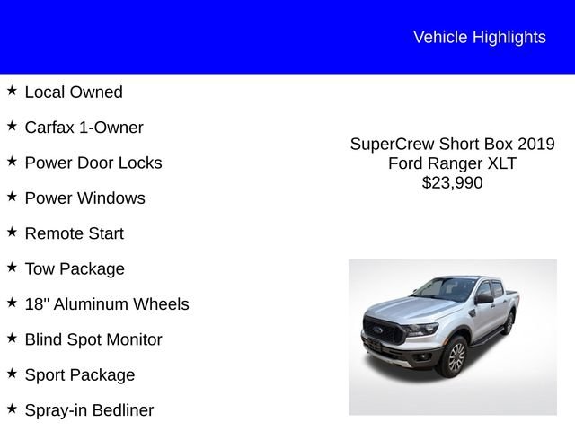 Used 2019 Ingot Silver Metallic Ford XLT image 2