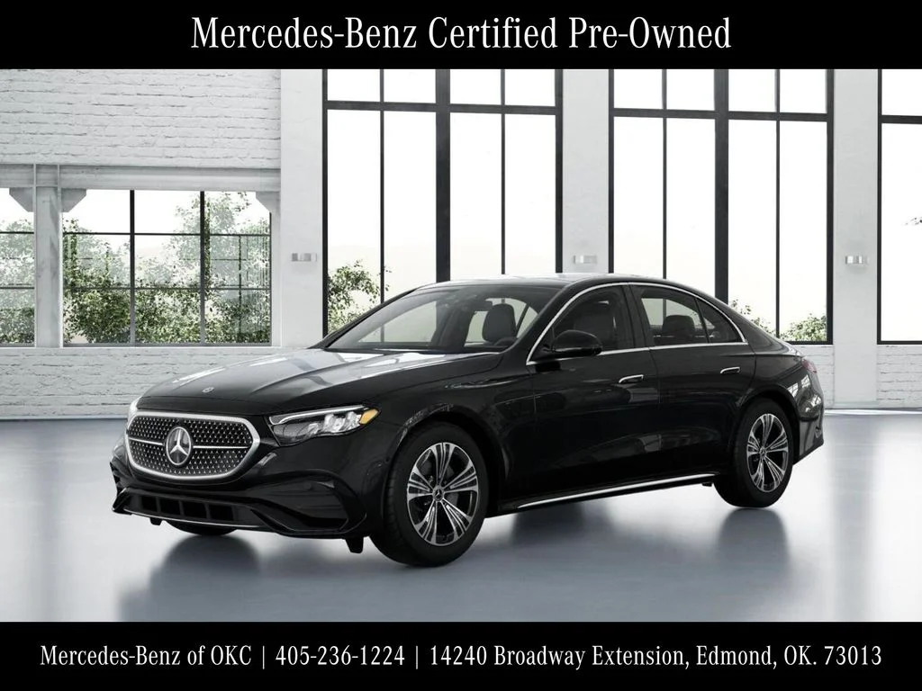 Certified Used 2025 Black Mercedes-Benz E 350 image 40