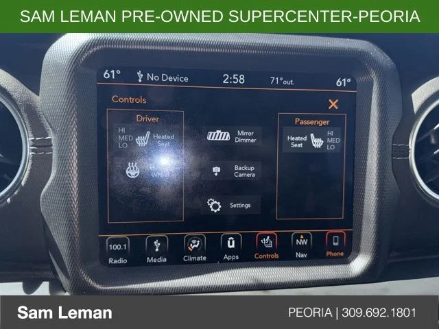 Used 2018 Gray Jeep Unlimited Sahara image 8