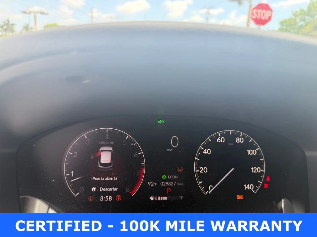 Certified Used 2023 Platinum White Pearl Honda Sport image 18