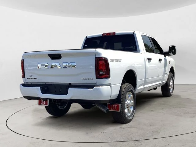 New 2026 Bright White Clearcoat Ram BIG HORN CREW CAB 4X4 6