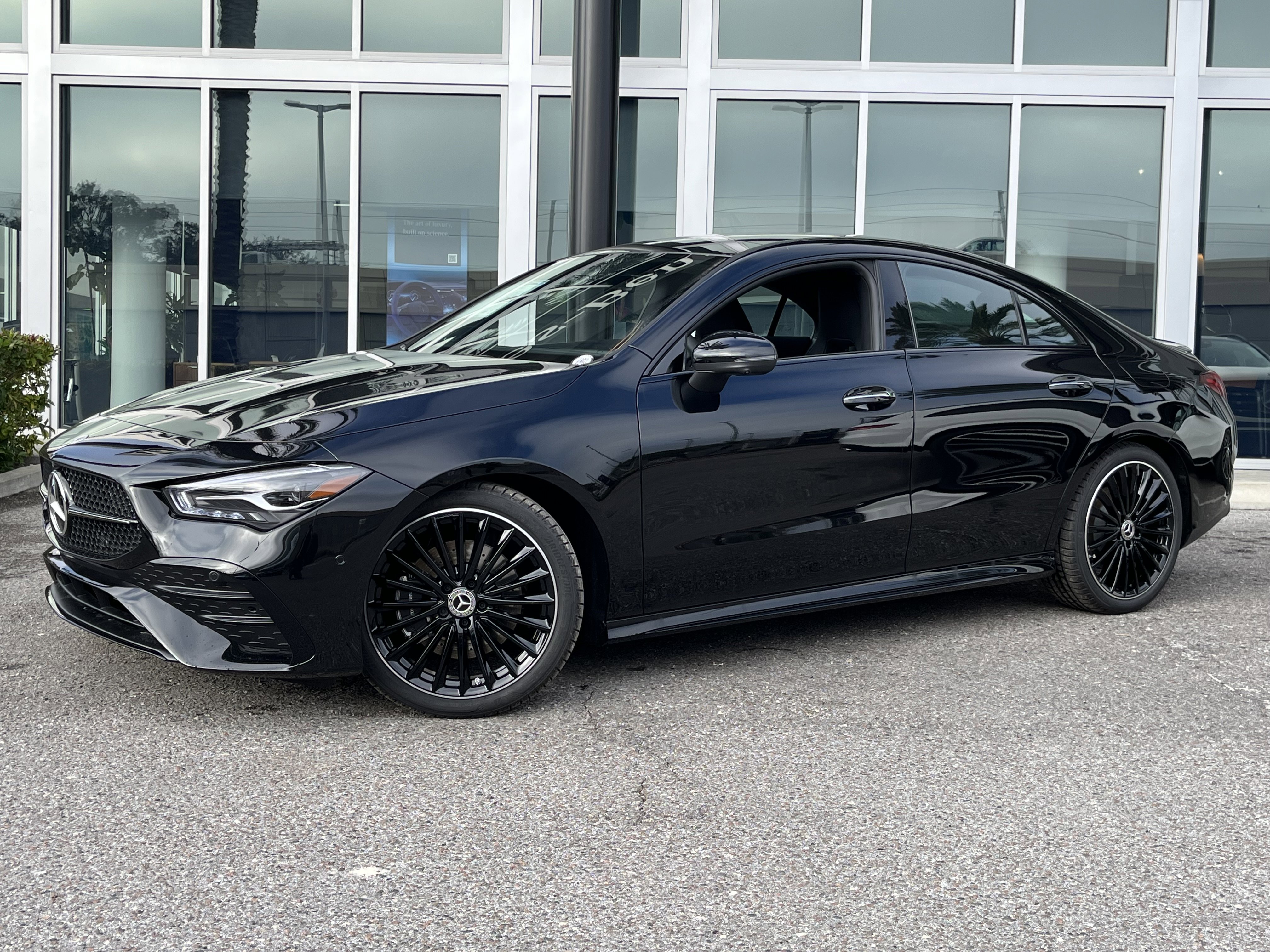 New 2026 Cosmos Black Metallic Mercedes-Benz CLA 250 image 2