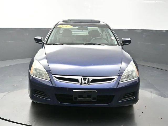 Used 2007 Blue Honda EX-L image 2
