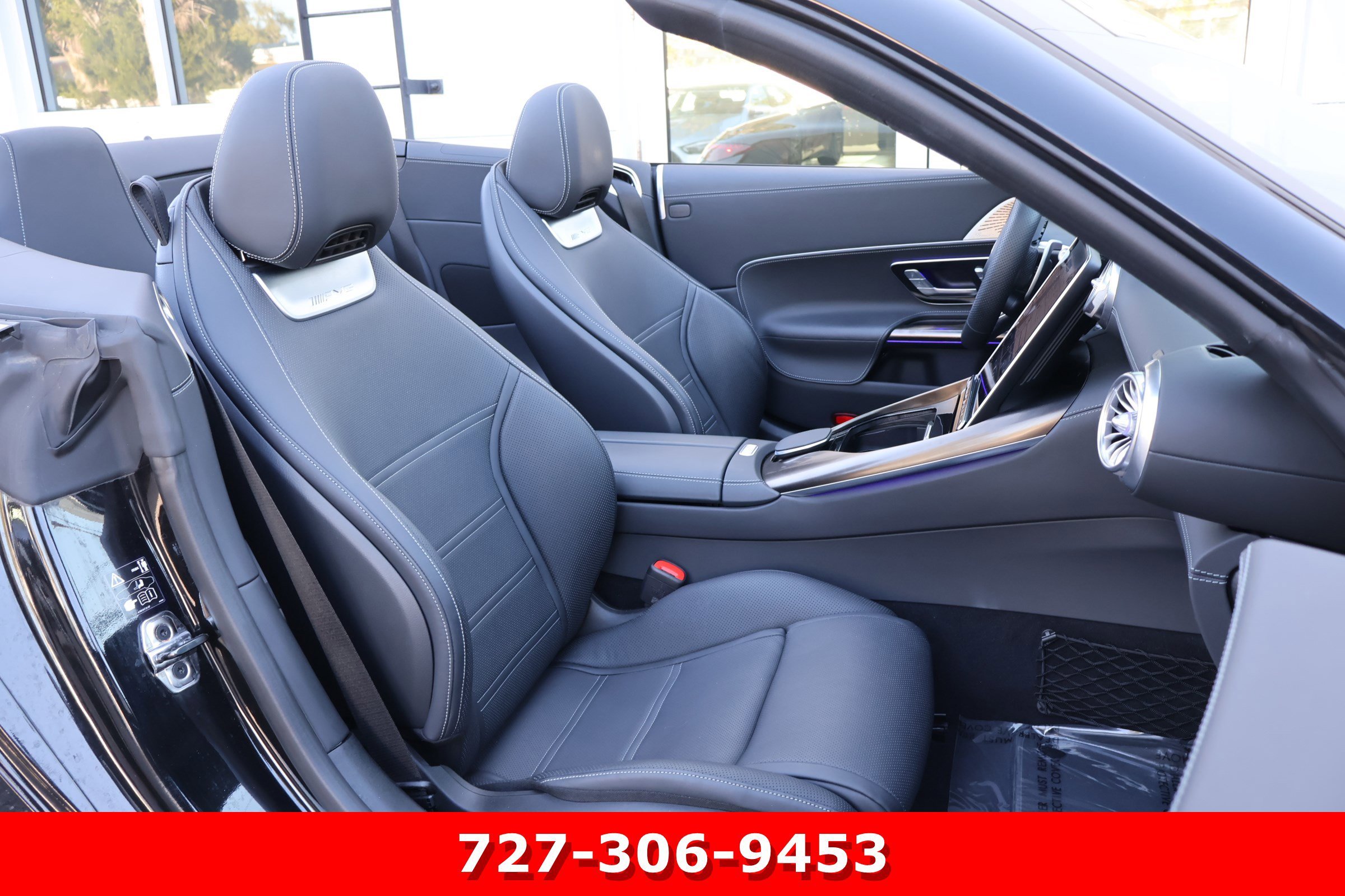 Certified Used 2022 Obsidian Black Metallic Mercedes-Benz AMG® SL 63 image 22