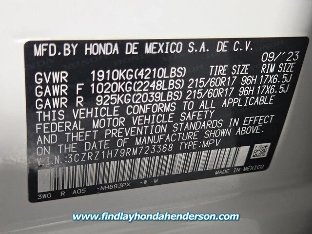 2024 Honda HR-V EX-L - Photo 47