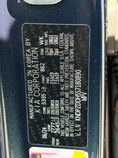 Used 2025 Blue Kia X-Line Prestige image 23