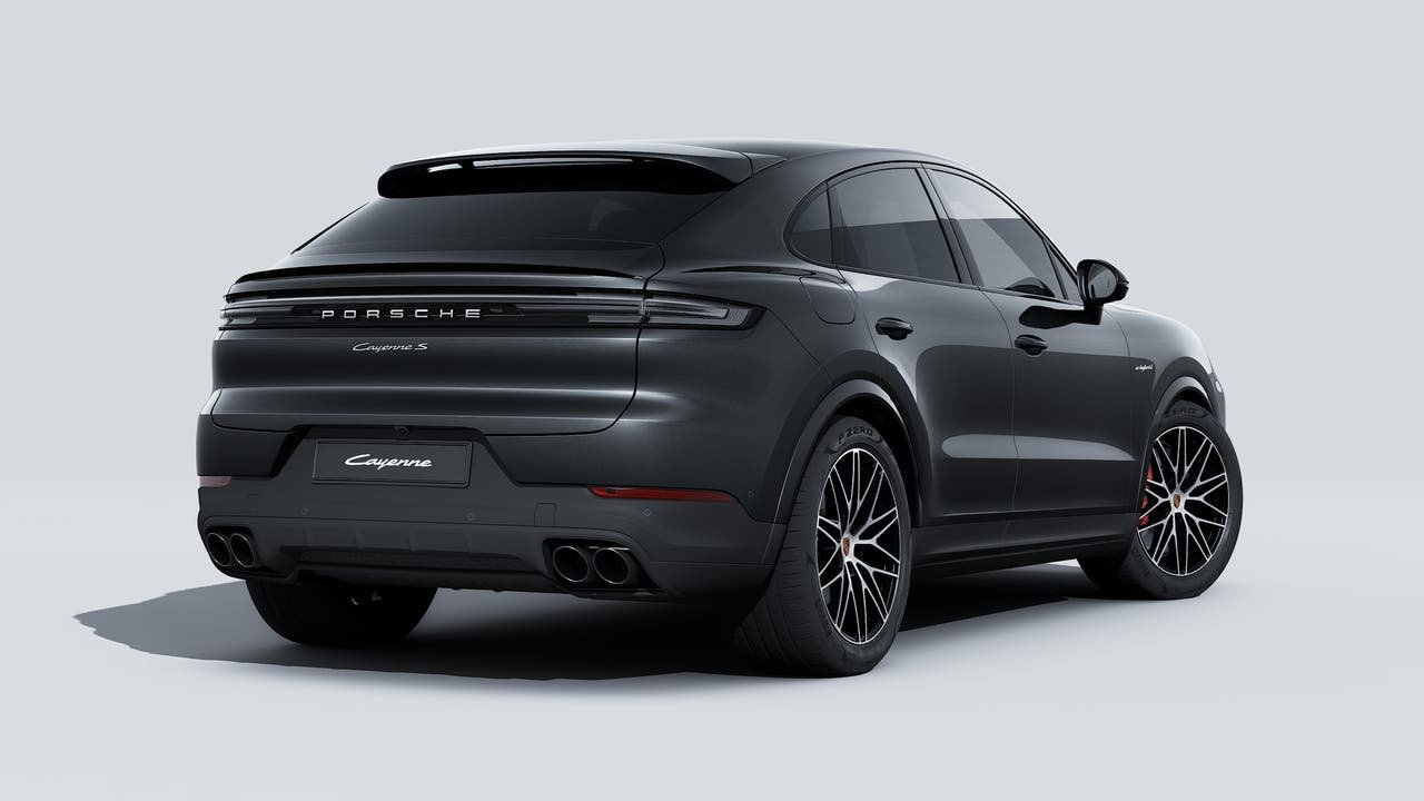 New 2027 Chromite Black Metallic Porsche S E-Hybrid Coupe image 9