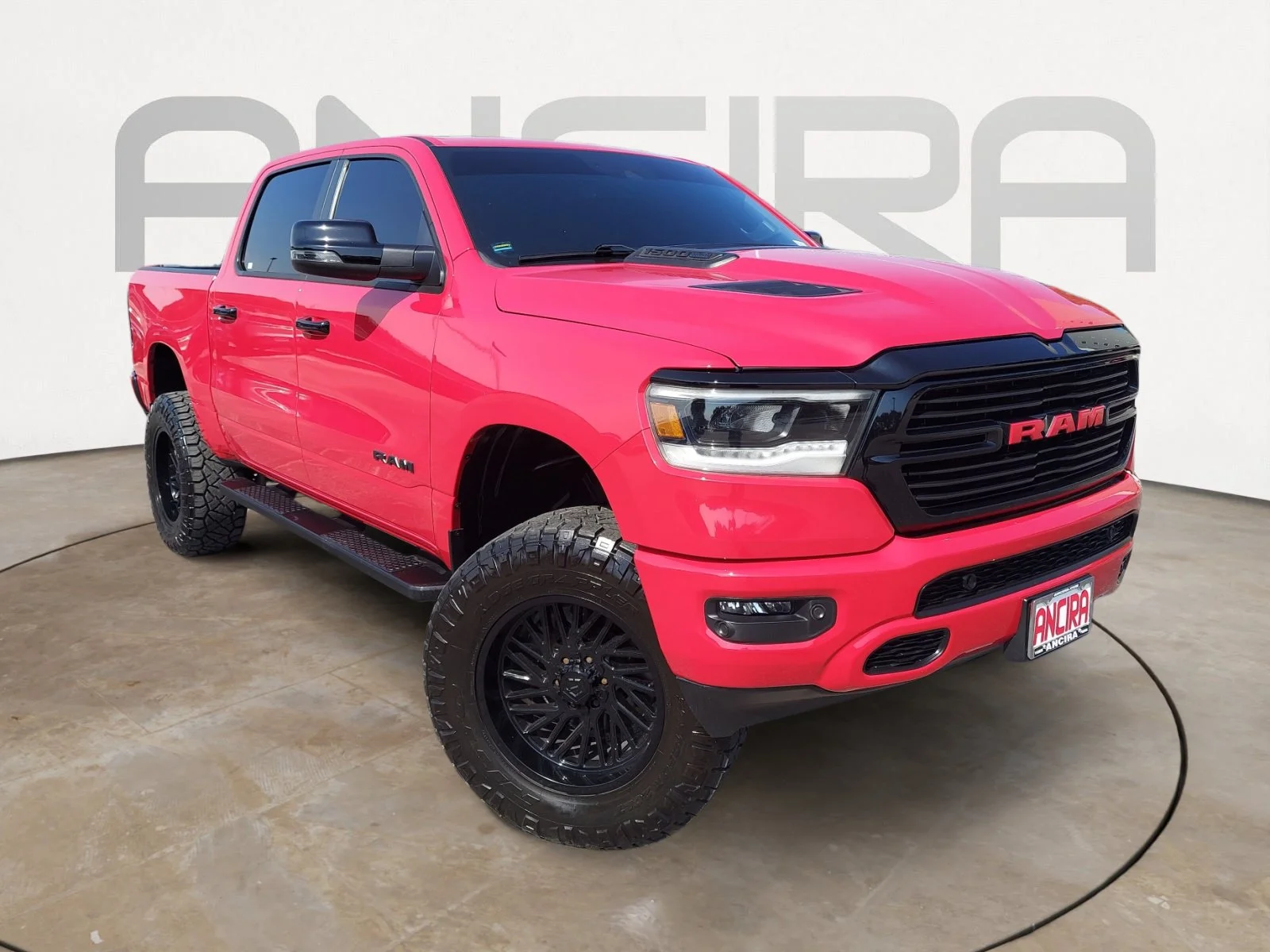 Used 2024 Flame Red Clearcoat Ram Laramie image 4