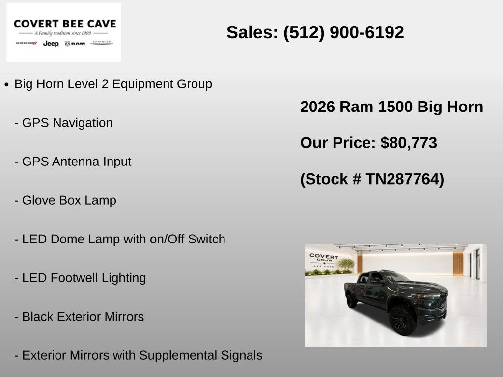 New 2026 Forged Blue Metallic Exterior Paint RAM Big Horn/Lone Star image 19