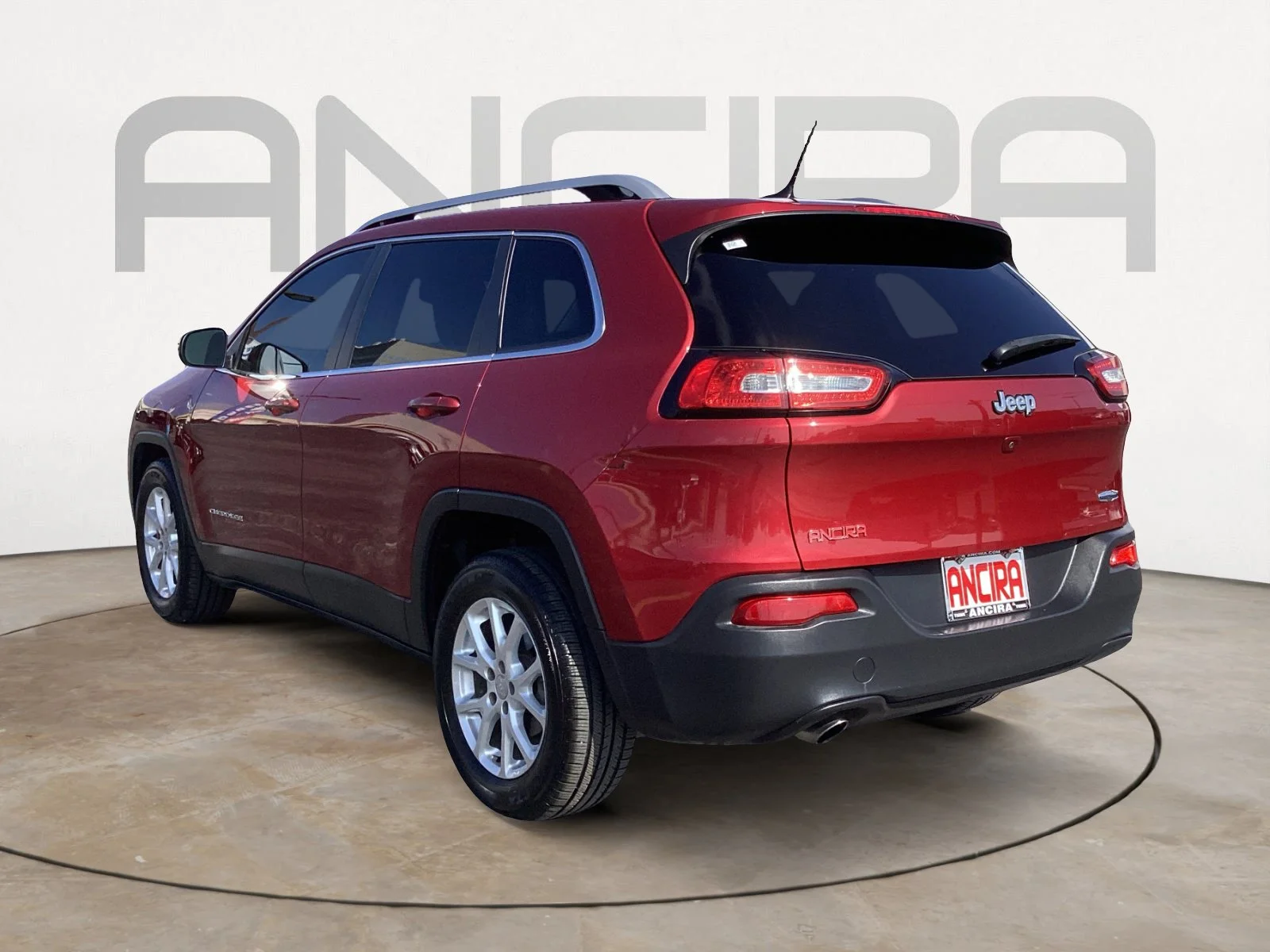 Certified Used 2017 Deep Cherry Red Crystal Pearlcoat Jeep Latitude image 12