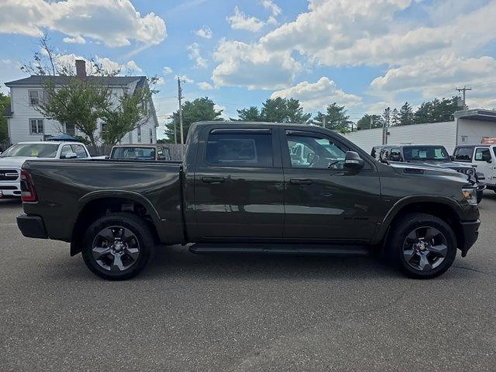 Certified Used 2021 Tank Clearcoat Ram Big Horn Crew Cab 4x4 5