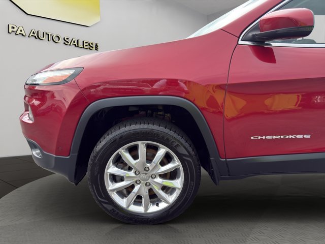 Used 2016 Deep Cherry Red Crystal Pearlcoat Jeep Limited image 23