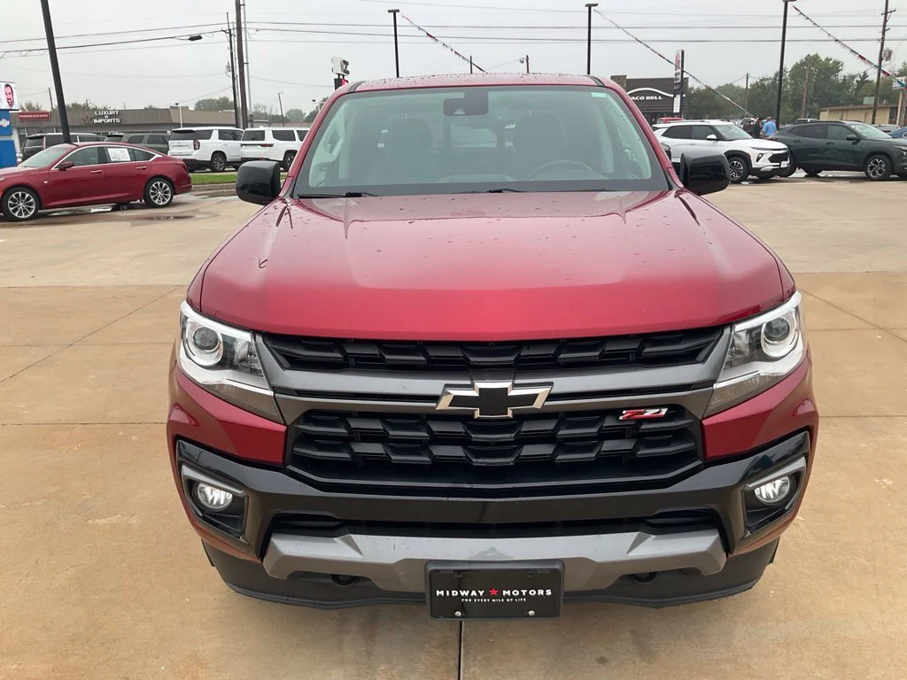 Used 2021 CHERRY RED TINTCOAT Chevrolet 4WD Z71 image 74