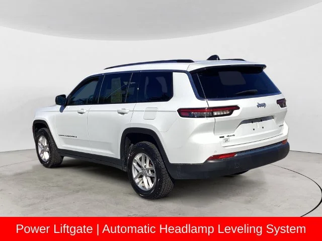 Used 2023 Bright White Clearcoat Jeep Laredo image 3