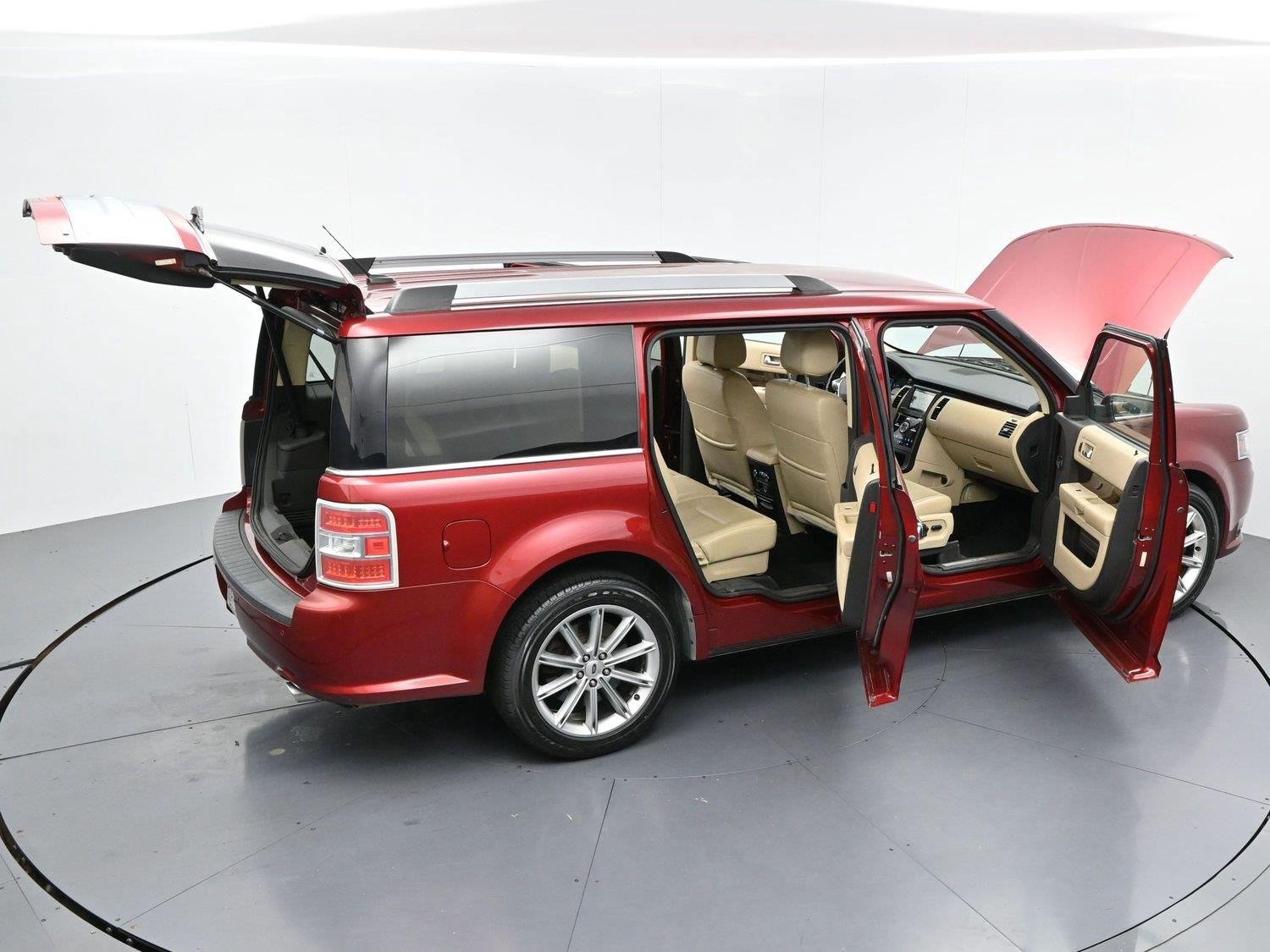 Used 2014 Ruby Red Metallic Tinted Clearcoat Ford Limited image 39